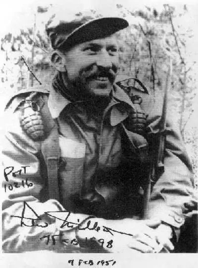 CAPT Millett 9 Feb 1951 Hill 180 Osan Korea